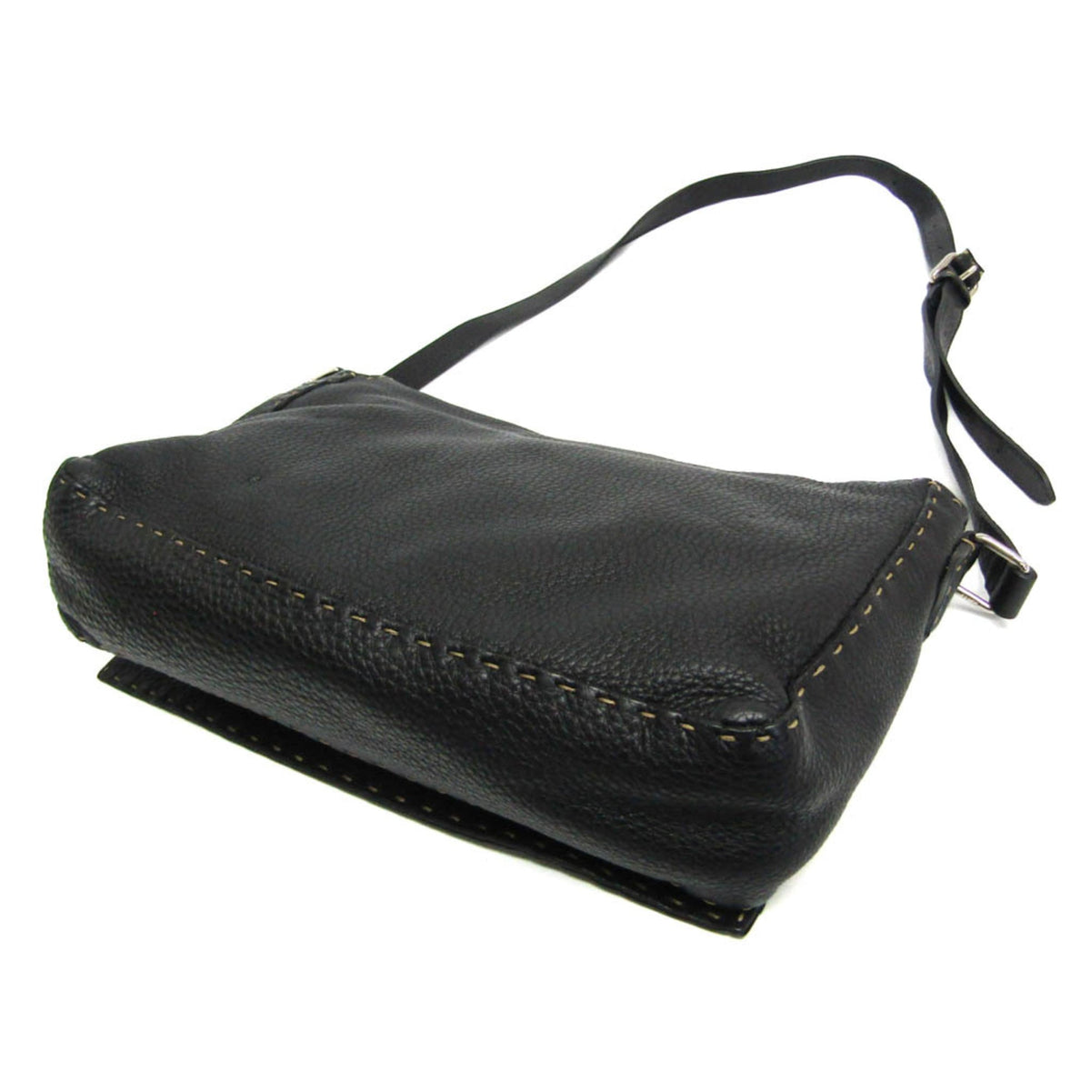 PRE-OWNED Fendi Selleria · Leather Messenger