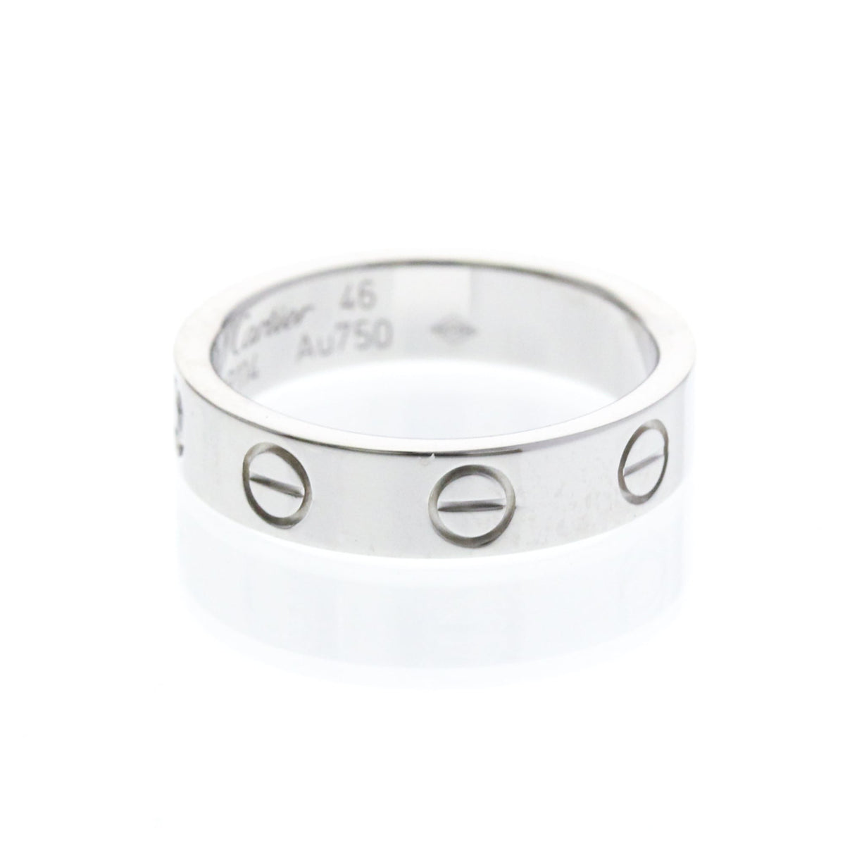 PRE-OWNED Cartier Mini Love · 18K White Gold · Diamond