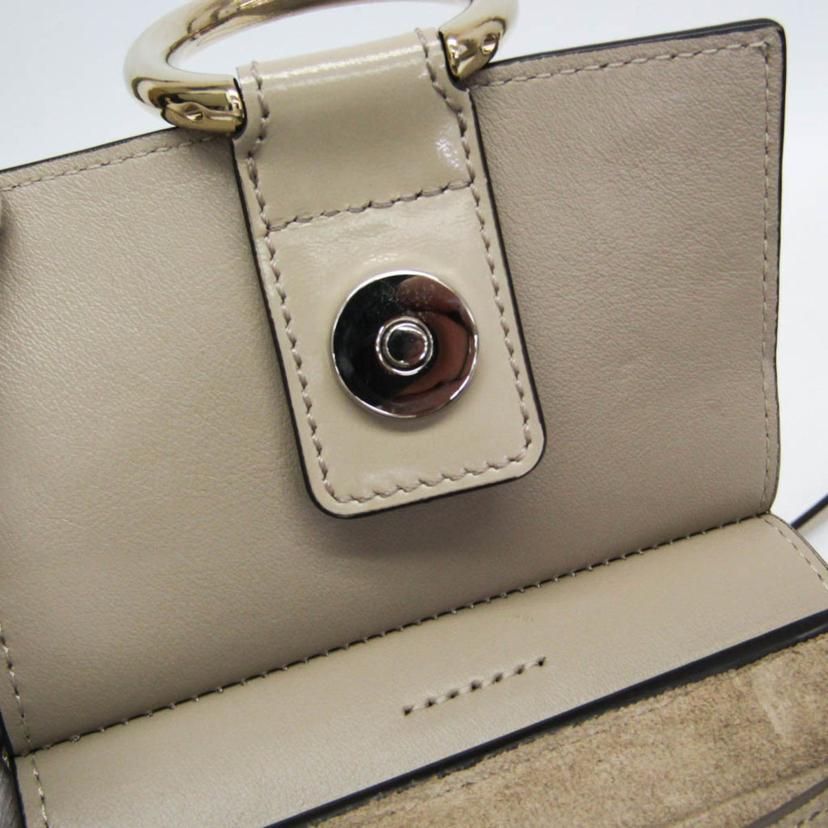 PRE-OWNED Chloé Faye · Enamel Leather