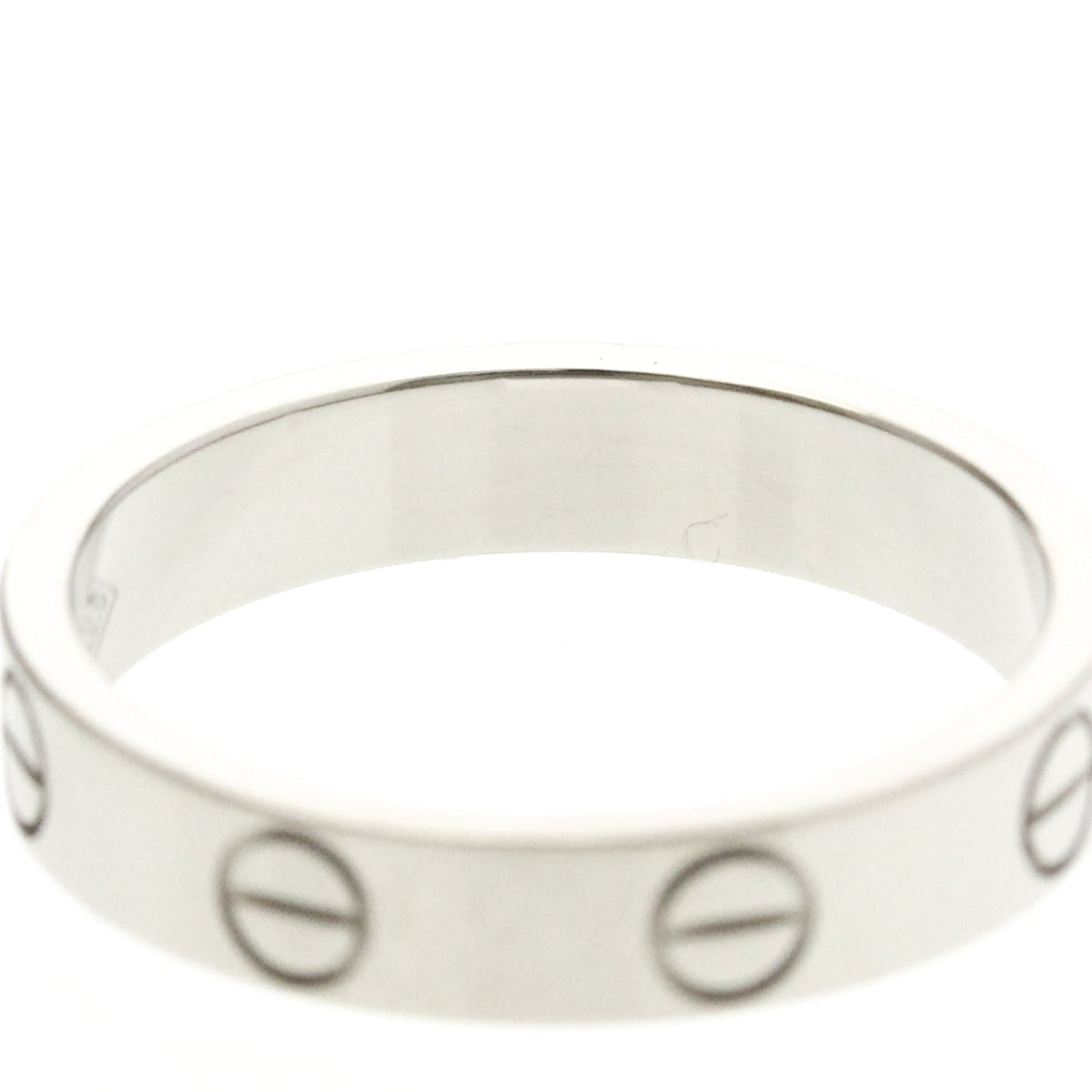PRE-OWNED Cartier Mini Love · 18K White Gold