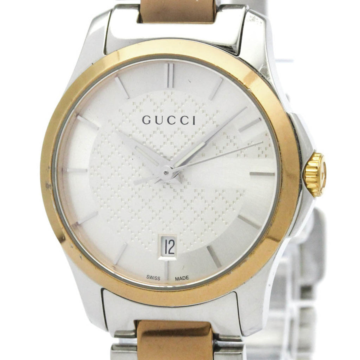 PRE-OWNED Gucci G-Timeless · Rose Gold · Steel