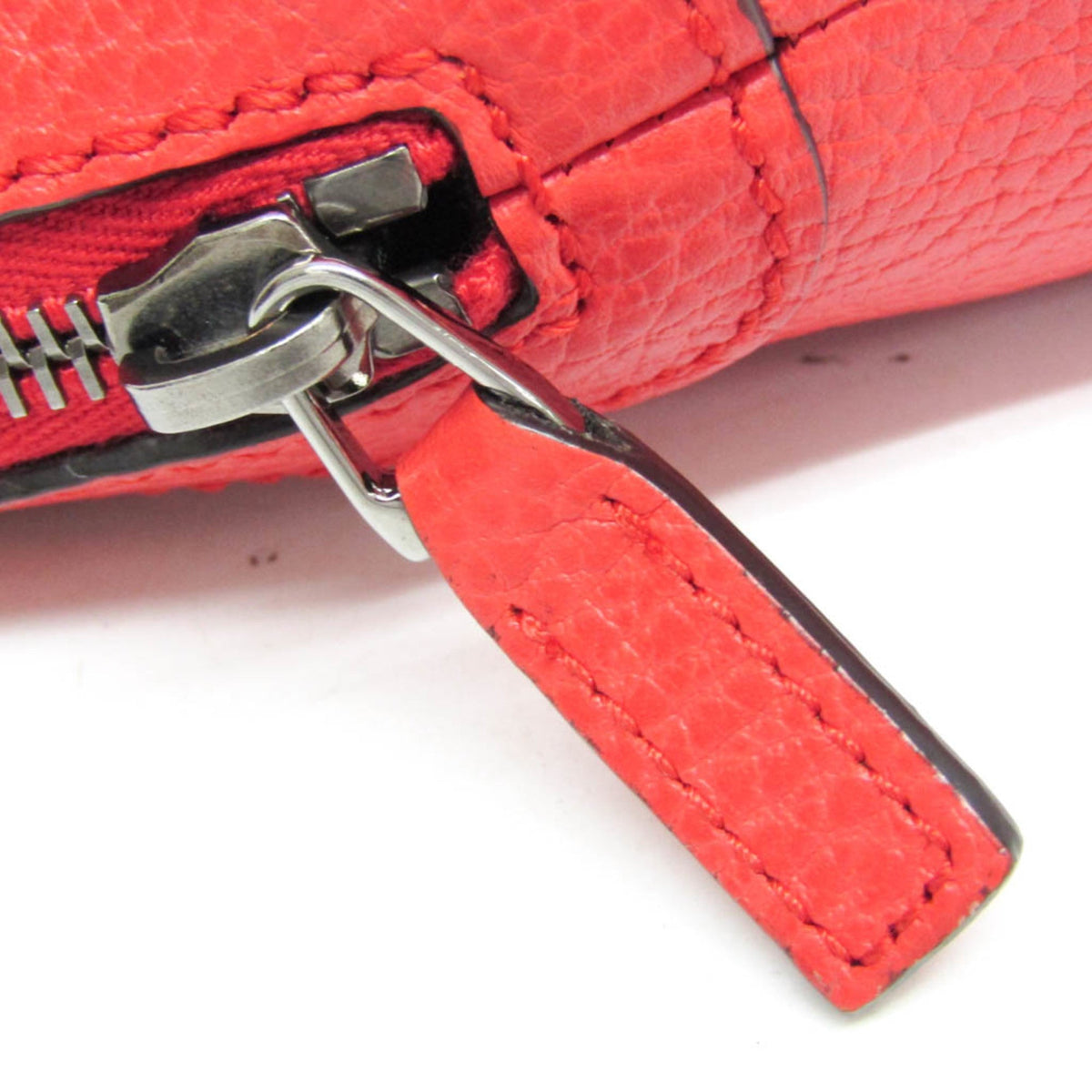 PRE-OWNED Gucci · Leather Shoulder Bag · Zipper
