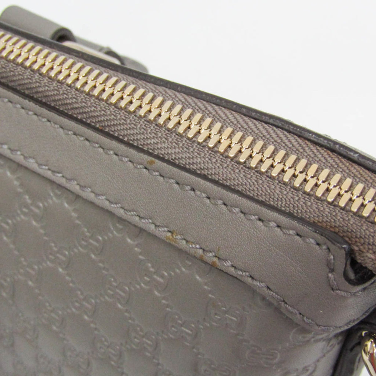 PRE-OWNED Gucci MicroGuccissima · Calfskin