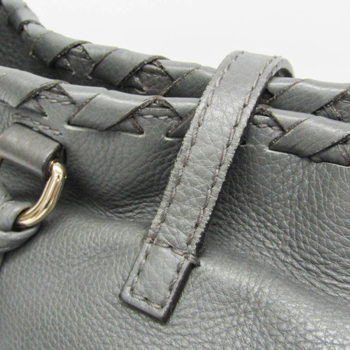 PRE-OWNED Gucci Bamboo Tassel · Leather Tote