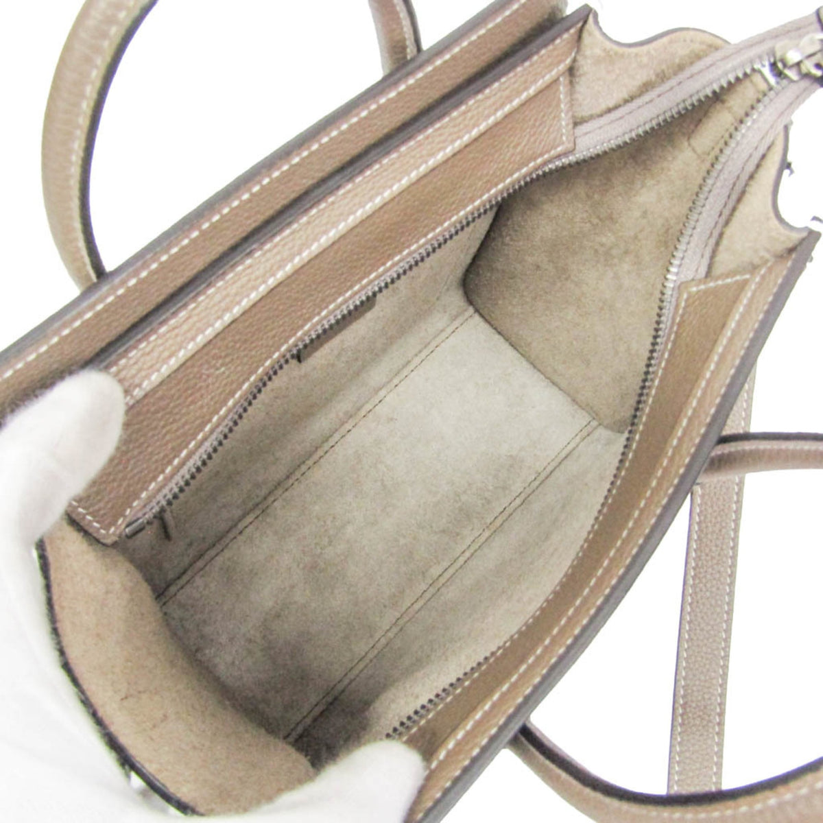 PRE-OWNED Celine Luggage Nano · Leather