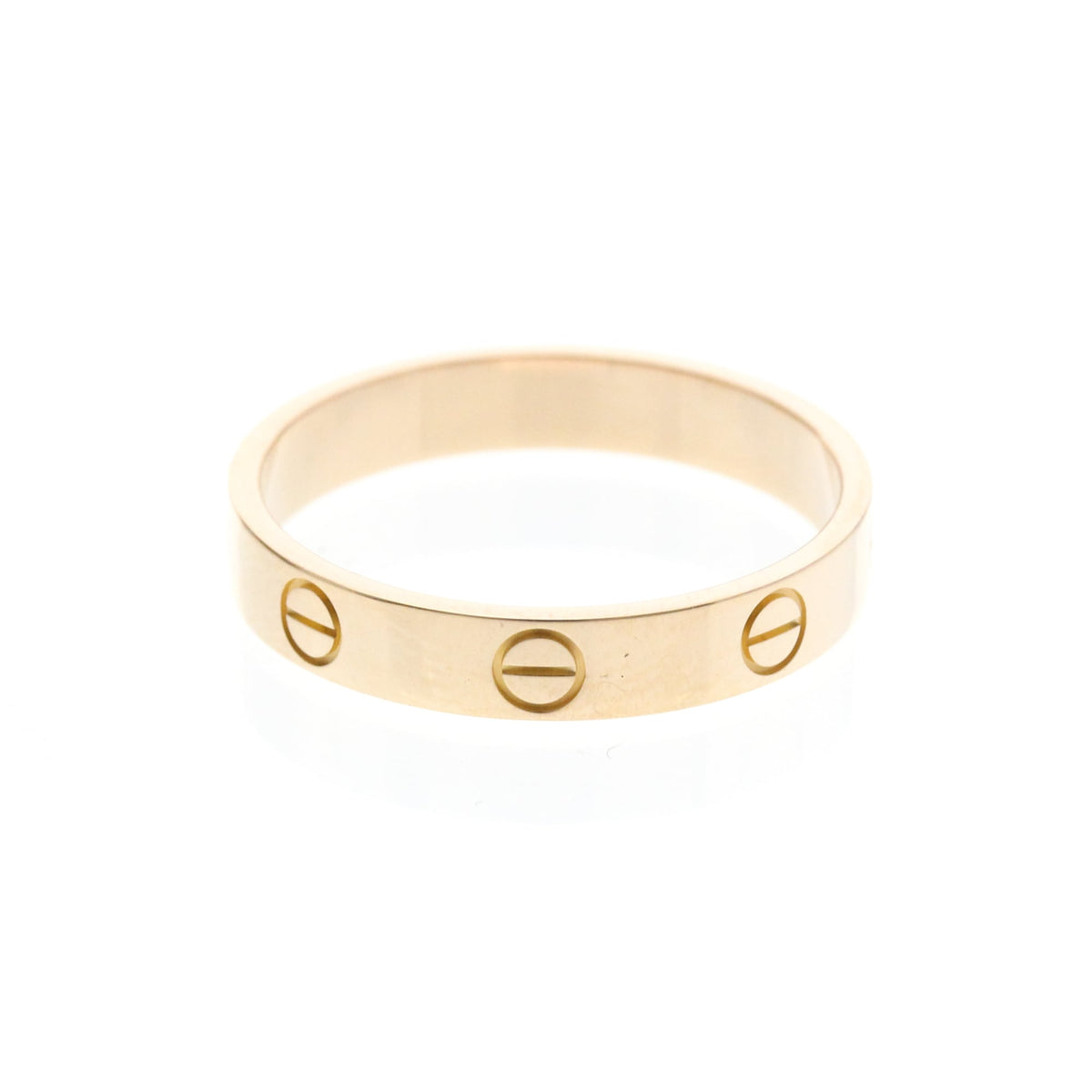 PRE-OWNED Cartier Mini Love · Rose Gold Size 8.25