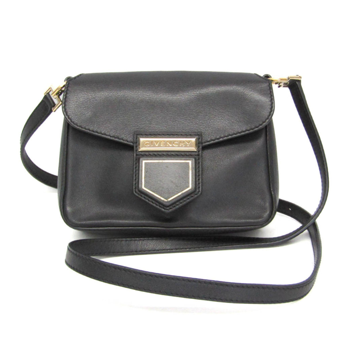PRE-OWNED Givenchy Nobile · Leather Shoulder Bag