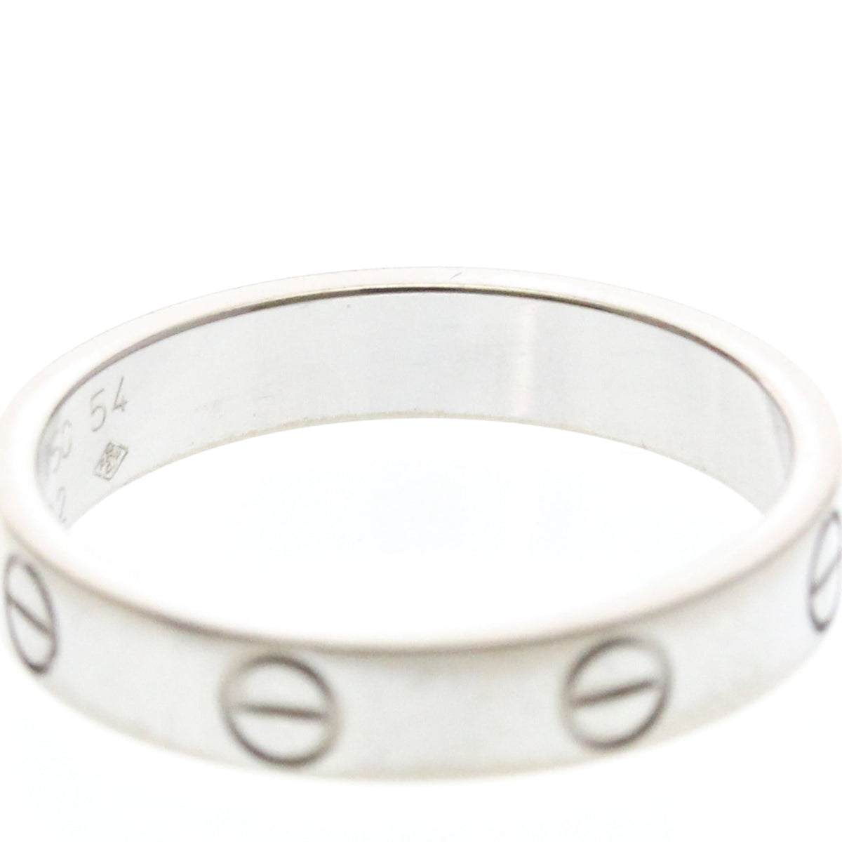 PRE-OWNED Cartier Mini Love · 18K White Gold