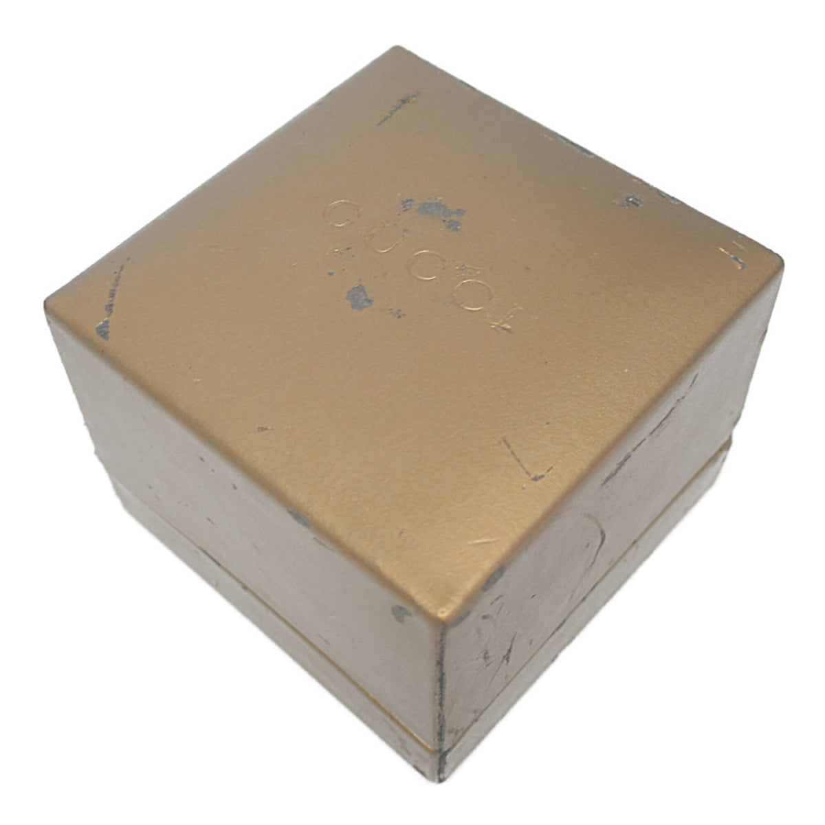 PRE-OWNED Gucci Octagonal Ring · 18K White Gold Size 8.75