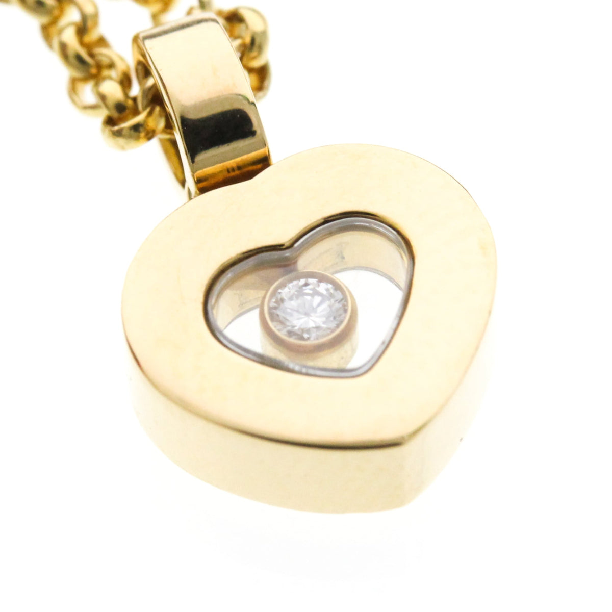PRE-OWNED Chopard Happy Diamonds · 18K White Gold