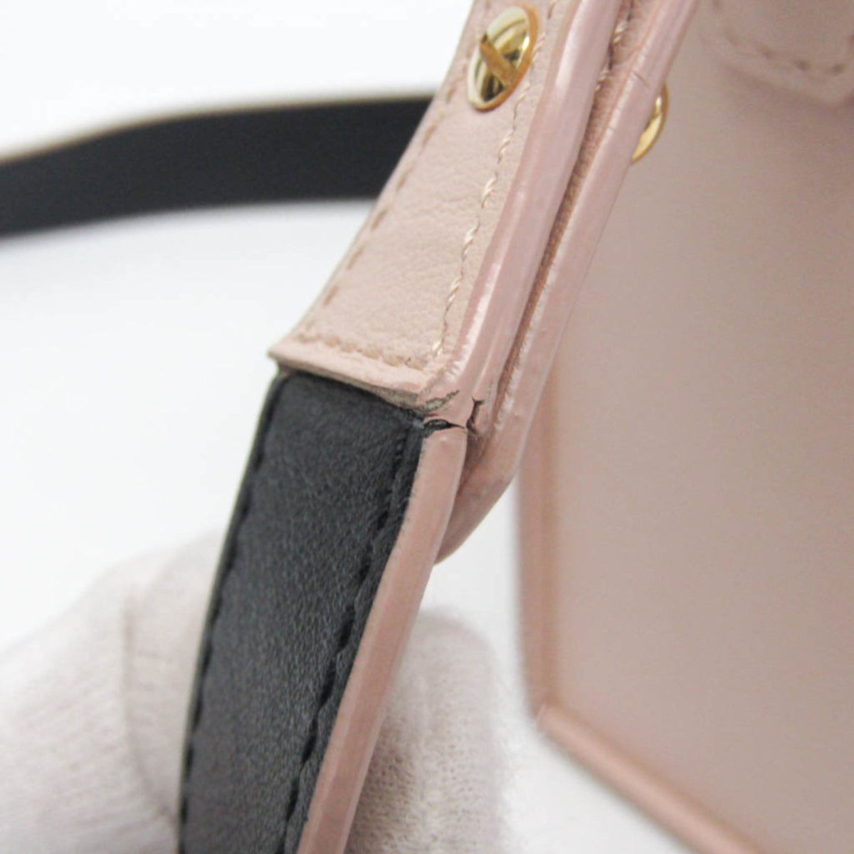 PRE-OWNED Fendi Box · Leather Shoulder Bag