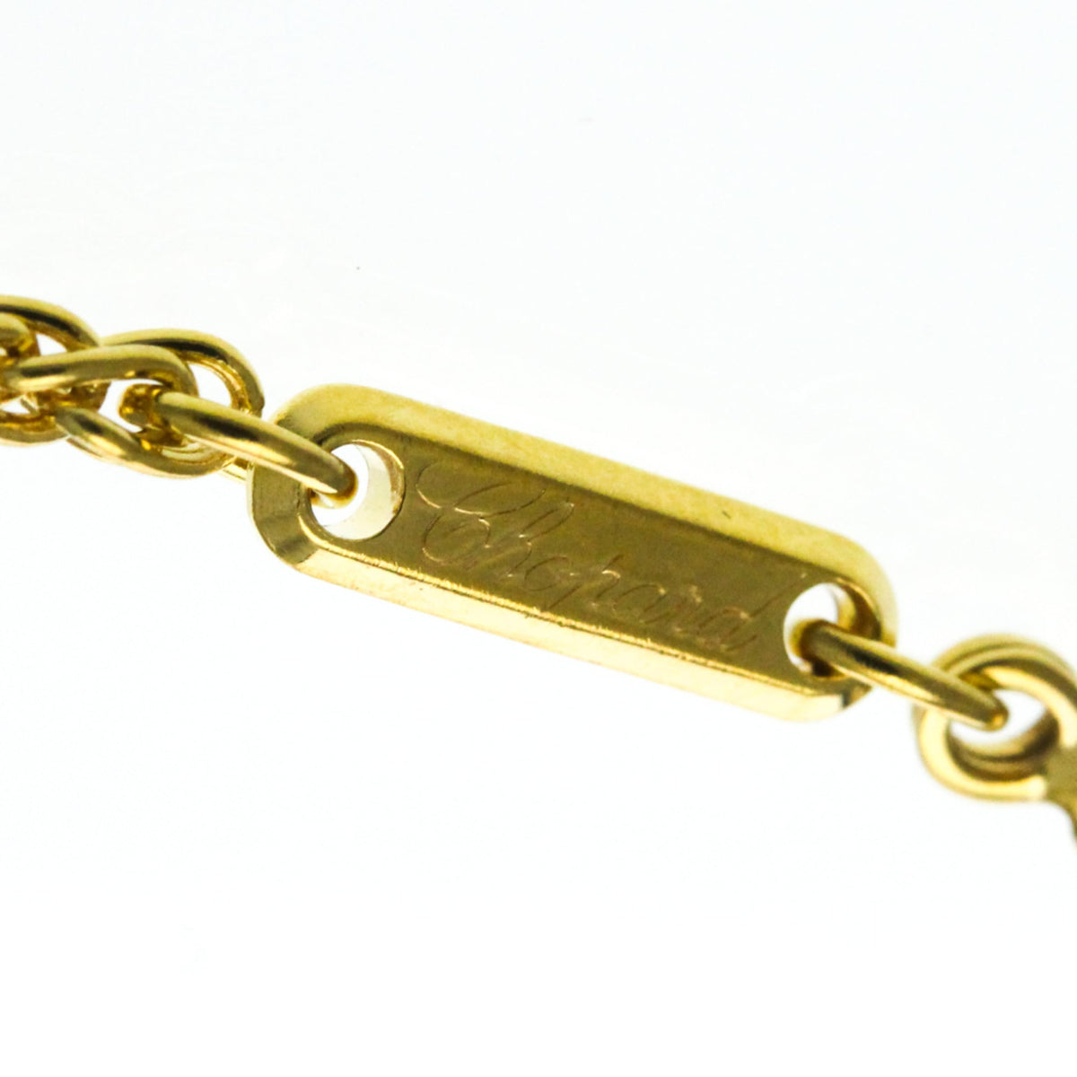PRE-OWNED Chopard Happy Diamonds · 18K Yellow Gold