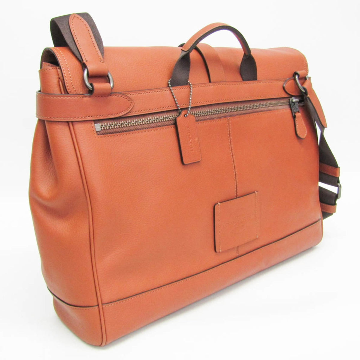 PRE-OWNED Coach Hudson Messenger · Leather