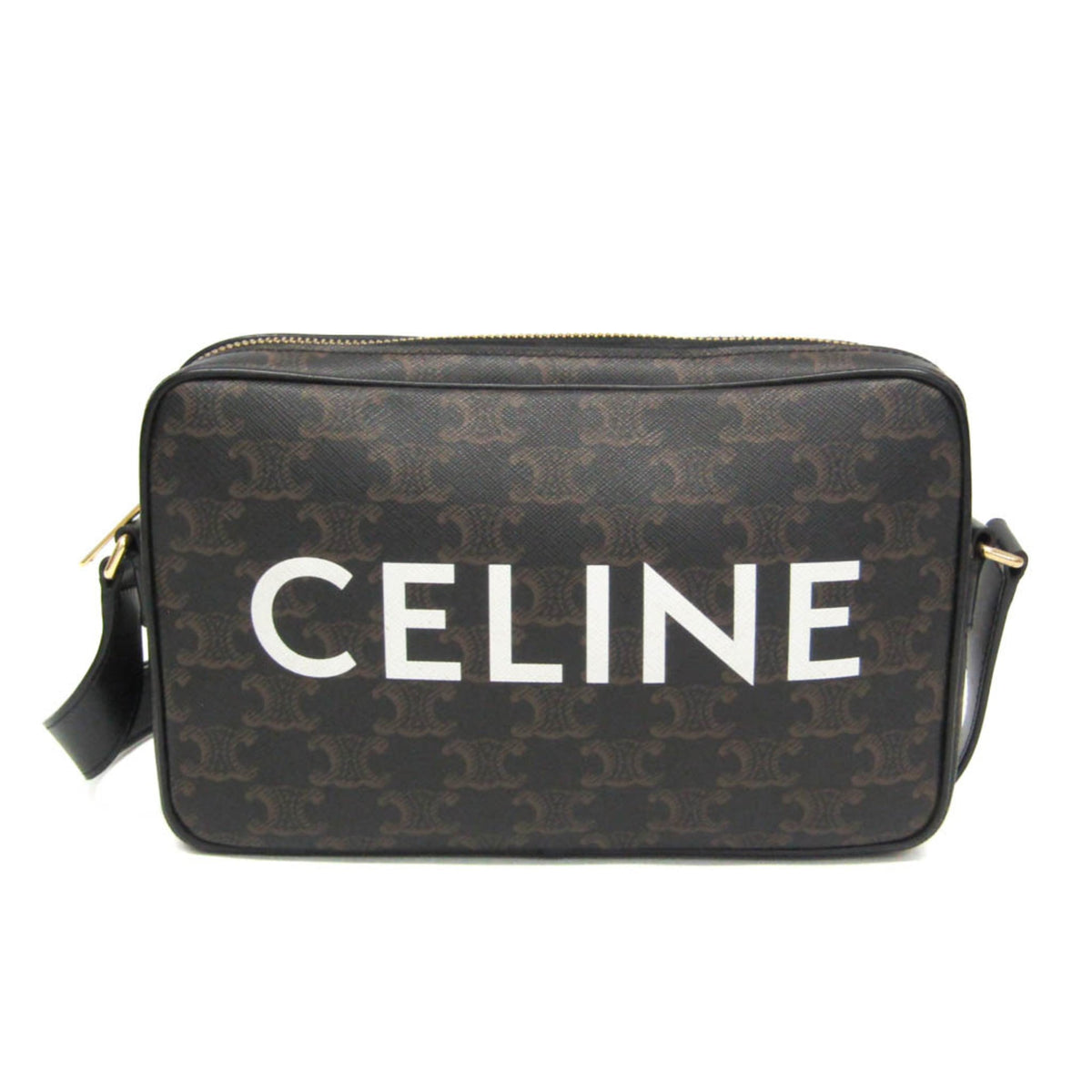 PRE-OWNED Celine Triomphe Horizontal · Coated Canvas