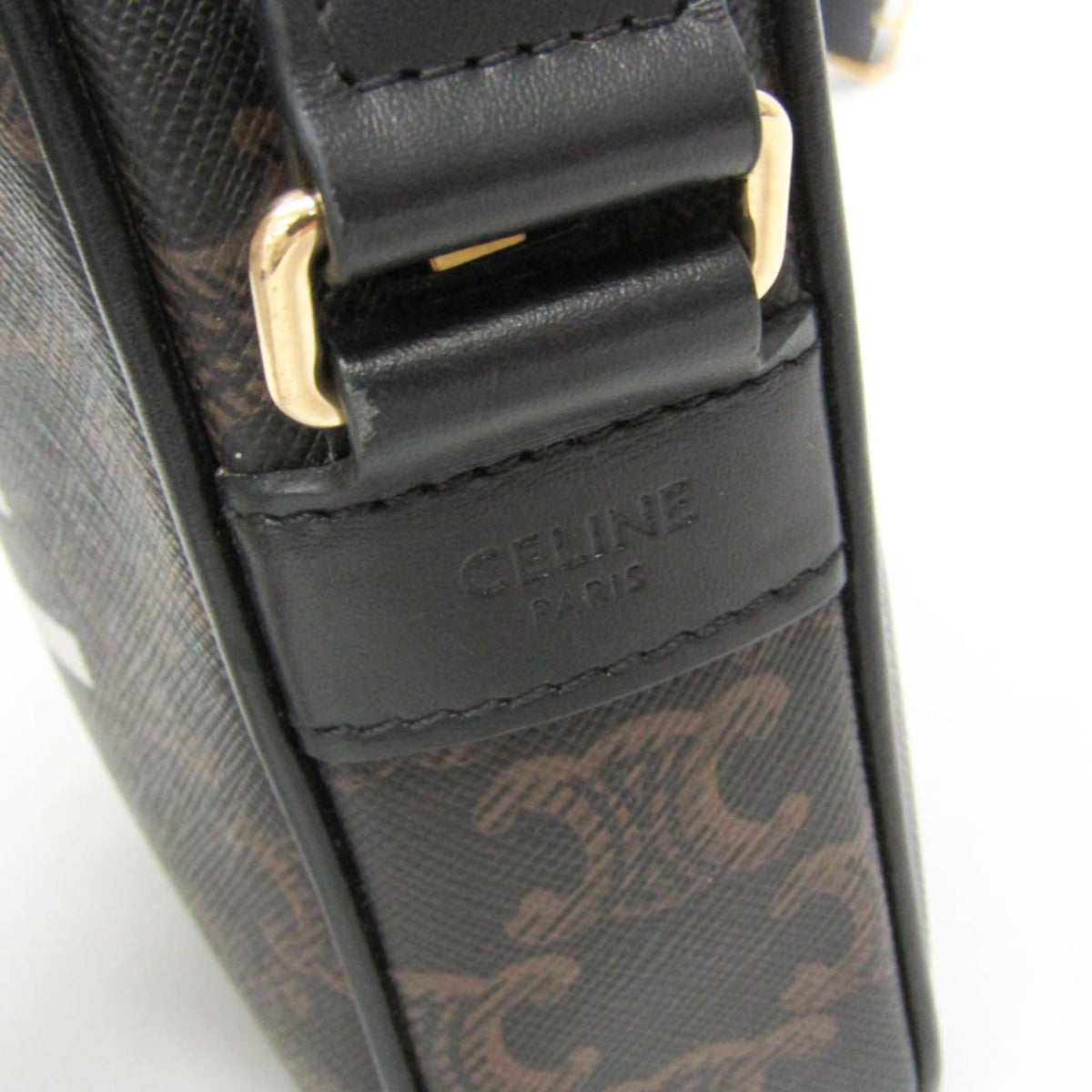PRE-OWNED Celine Triomphe Horizontal · Coated Canvas