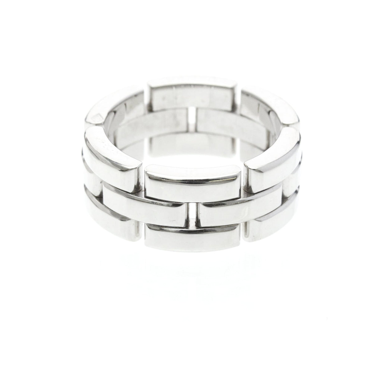 PRE-OWNED Cartier Maillon Panthère · 18K White Gold