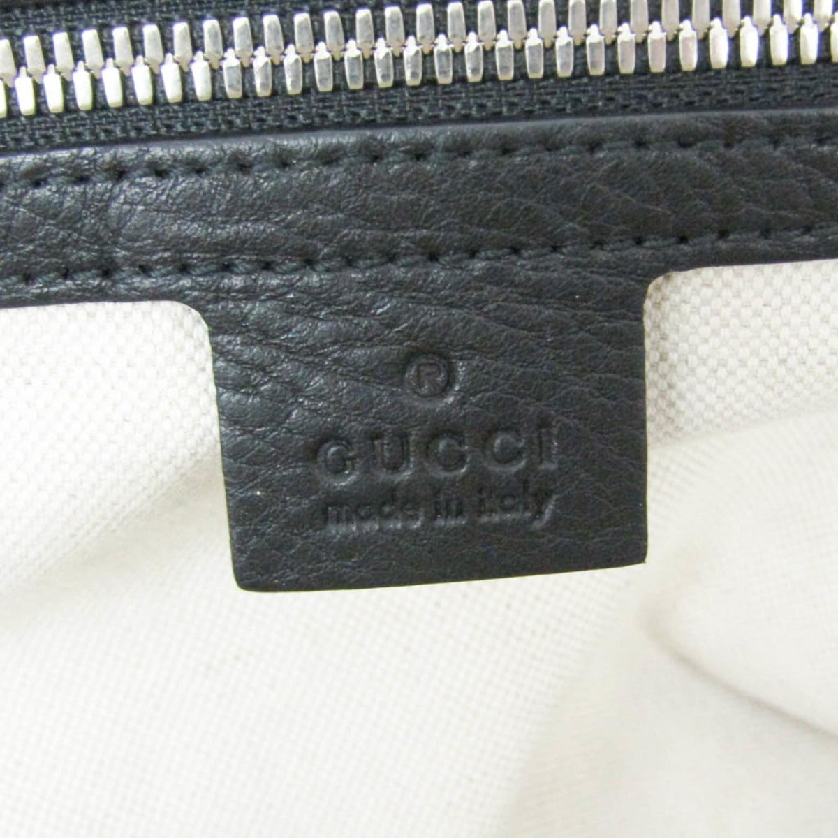 PRE-OWNED Gucci Interlocking G · Leather Briefcase