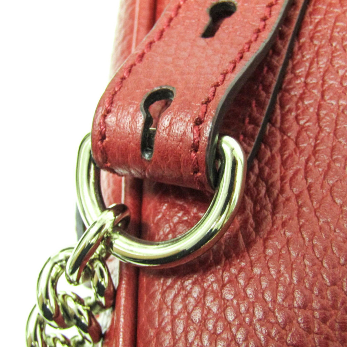 PRE-OWNED Gucci Soho · Interlocking G · Leather Backpack