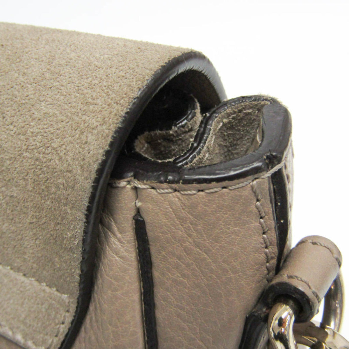 PRE-OWNED Chloé Faye · Leather & Suede Backpack