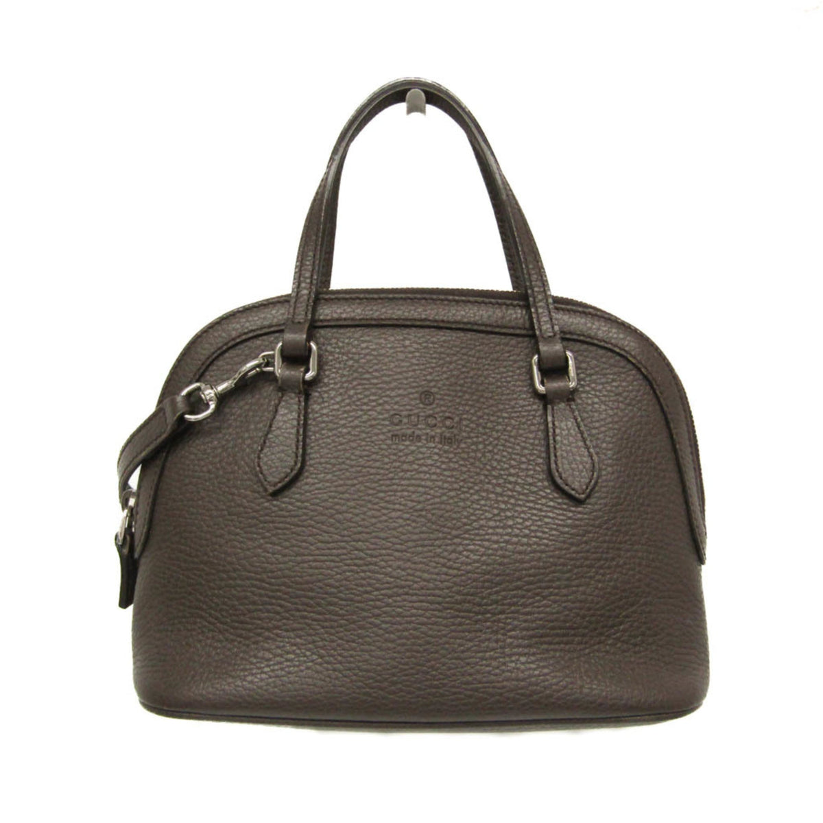 PRE-OWNED Gucci · Leather