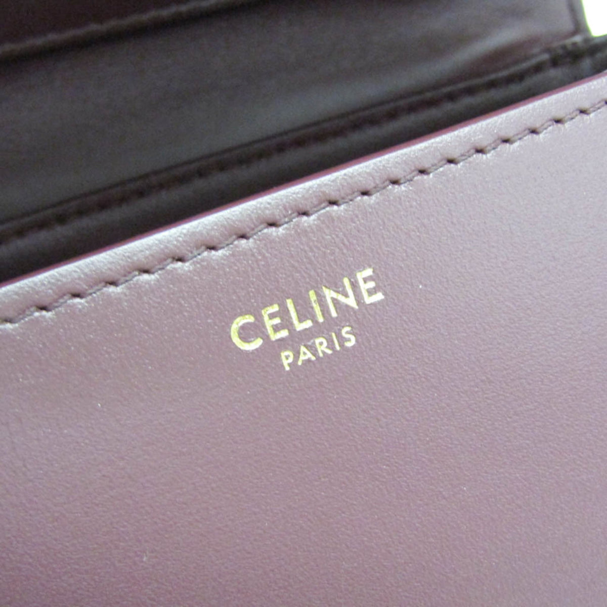 PRE-OWNED Celine Classic Box · Small · Leather