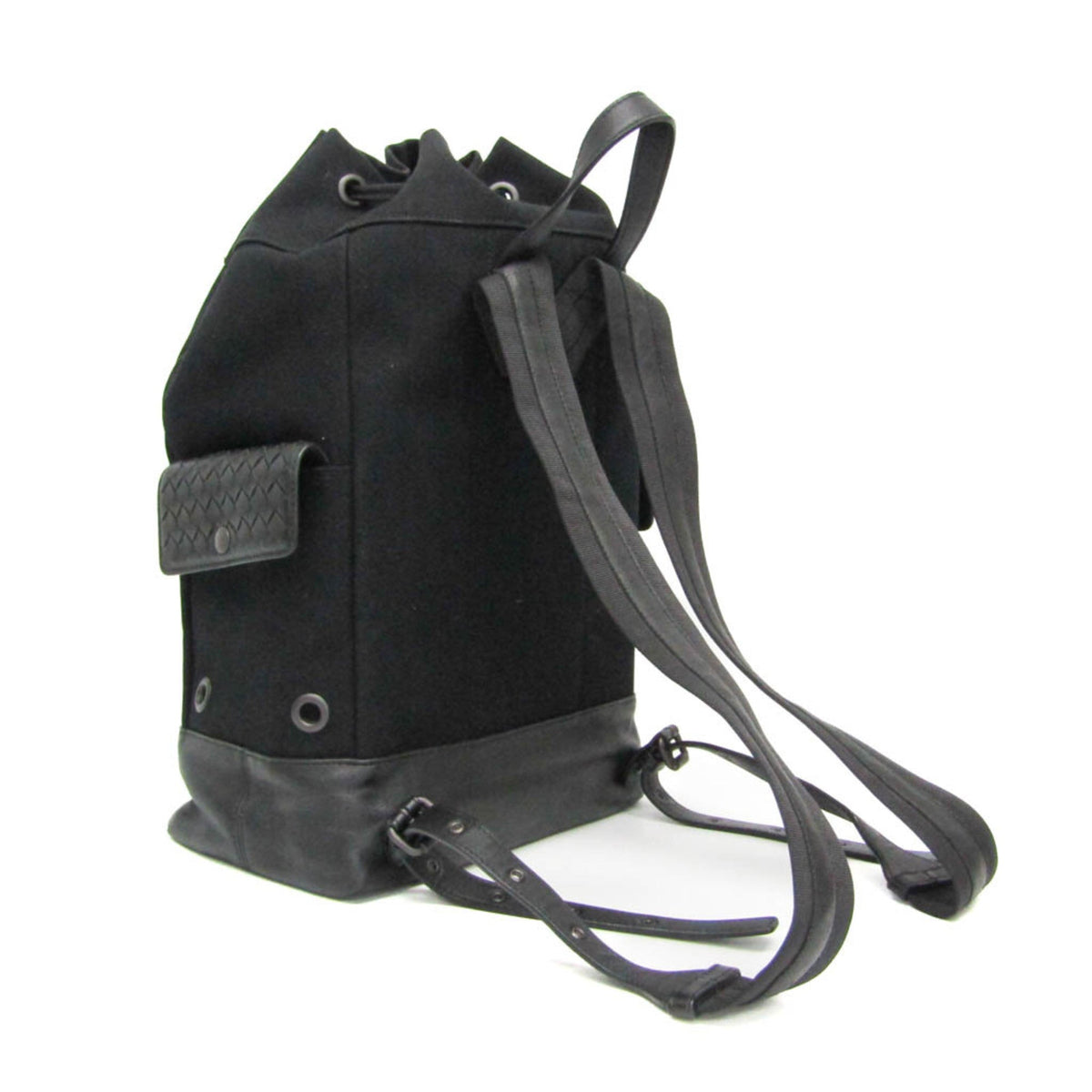 PRE-OWNED Bottega Veneta · Striped Drawstring Backpack