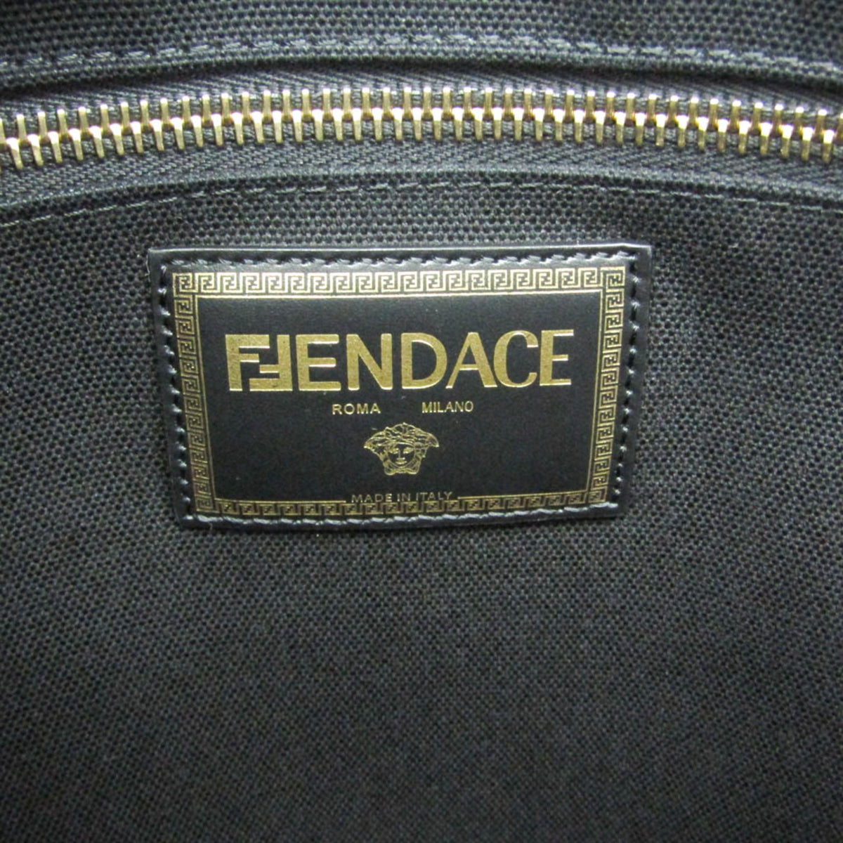 PRE-OWNED Fendi x Versace Fendace · Canvas Tote