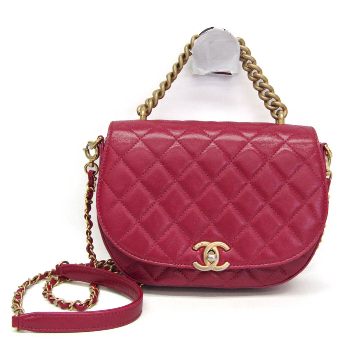 PRE-OWNED Chanel Matelasse · Lambskin