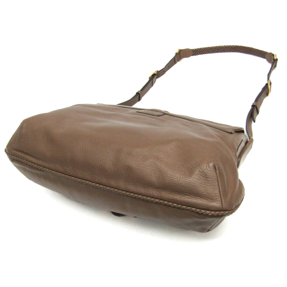 PRE-OWNED Gucci Bamboo · Leather Shoulder Bag
