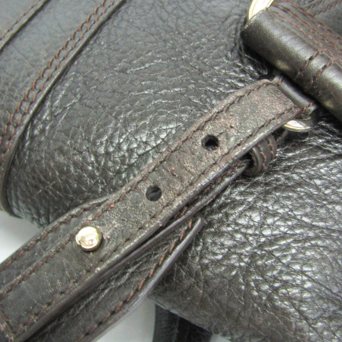 PRE-OWNED Bvlgari Leoni · Leather Shoulder Bag