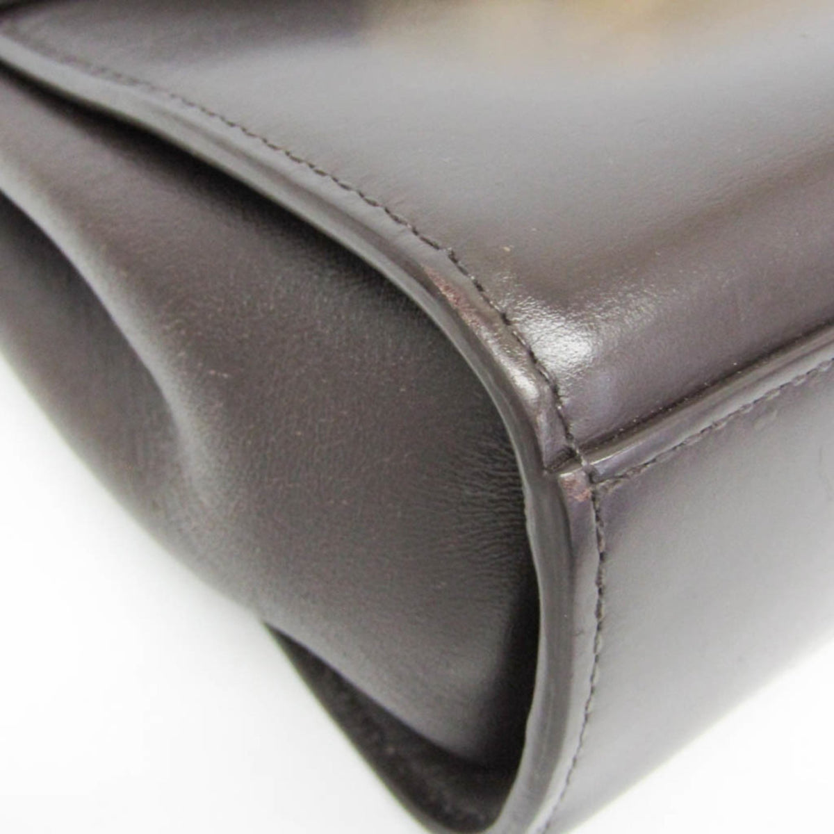 PRE-OWNED Bottega Veneta The Clip · Leather