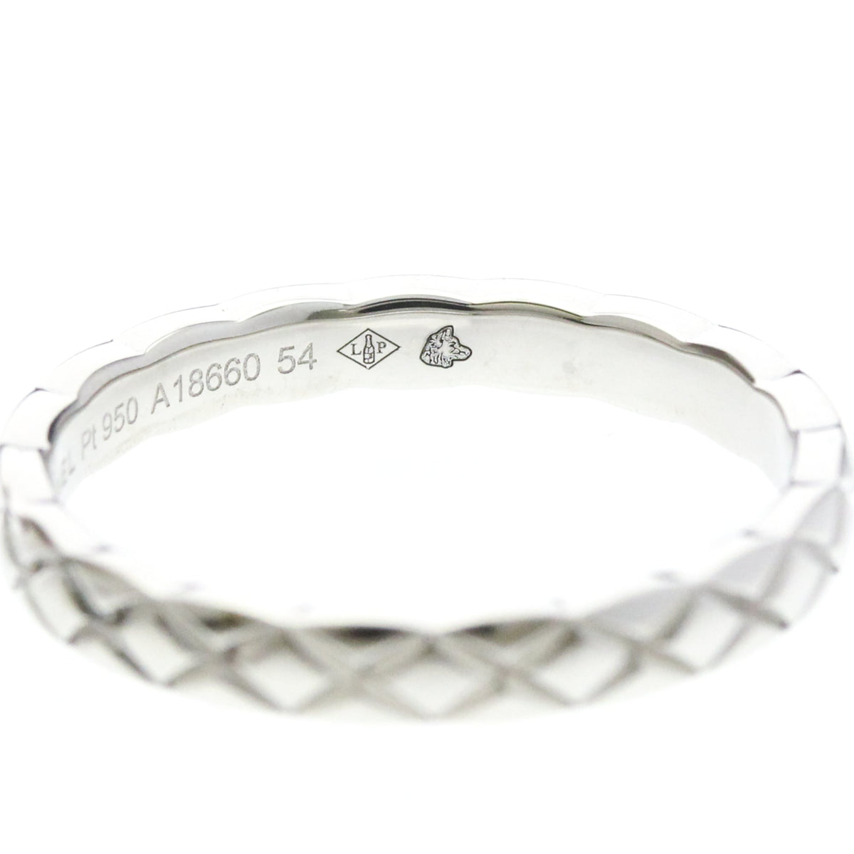 PRE-OWNED Chanel Coco Crush · Platinum · Mini Size 6.75