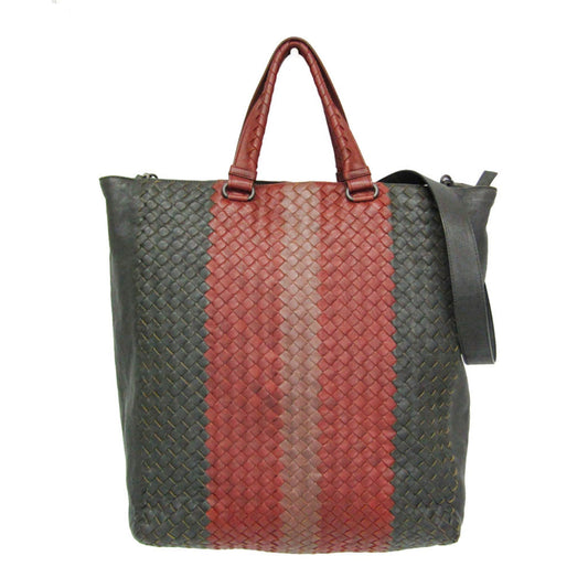 PRE-OWNED Bottega Veneta Intrecciato · Leather Tote