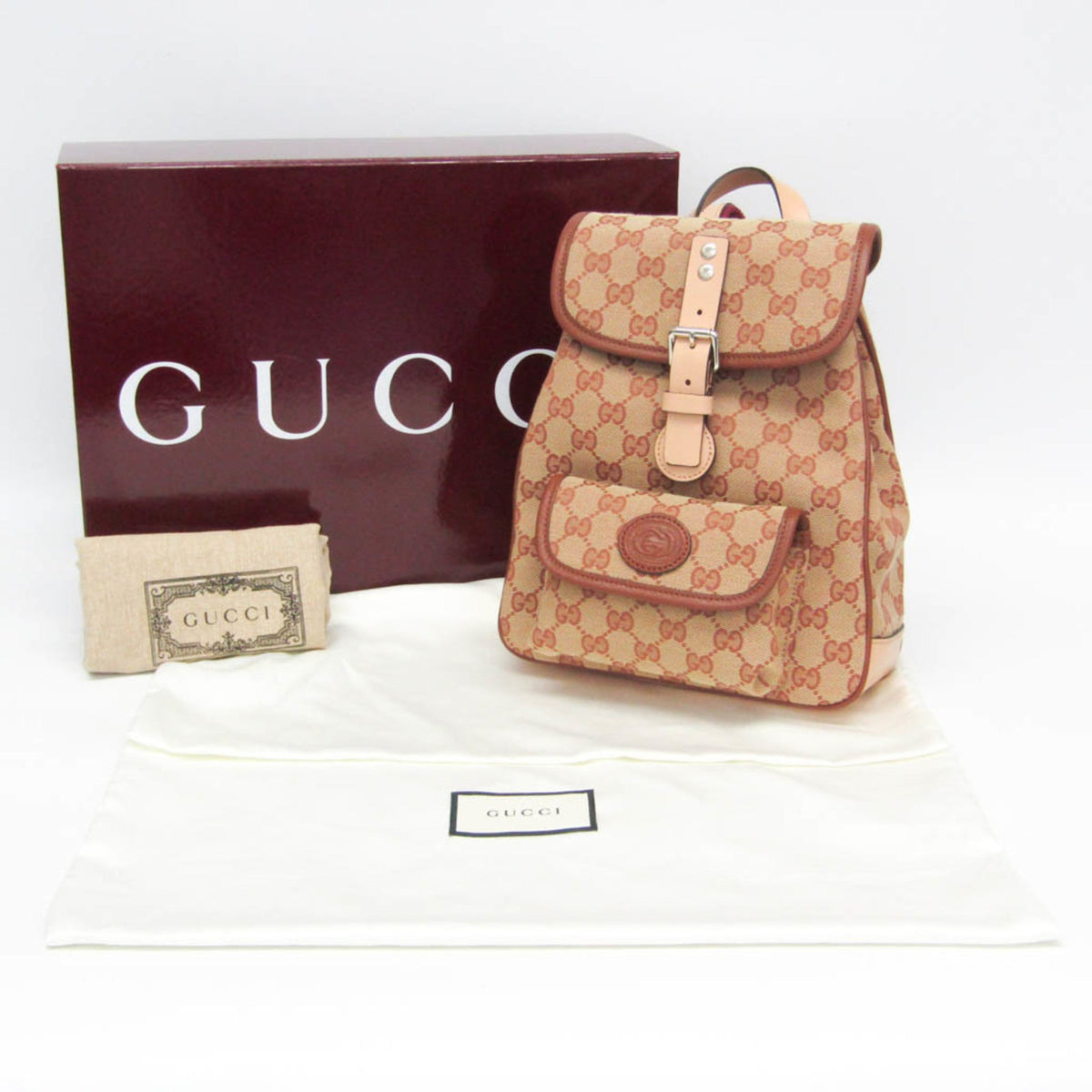 PRE-OWNED Gucci GG Canvas · Children's Backpack