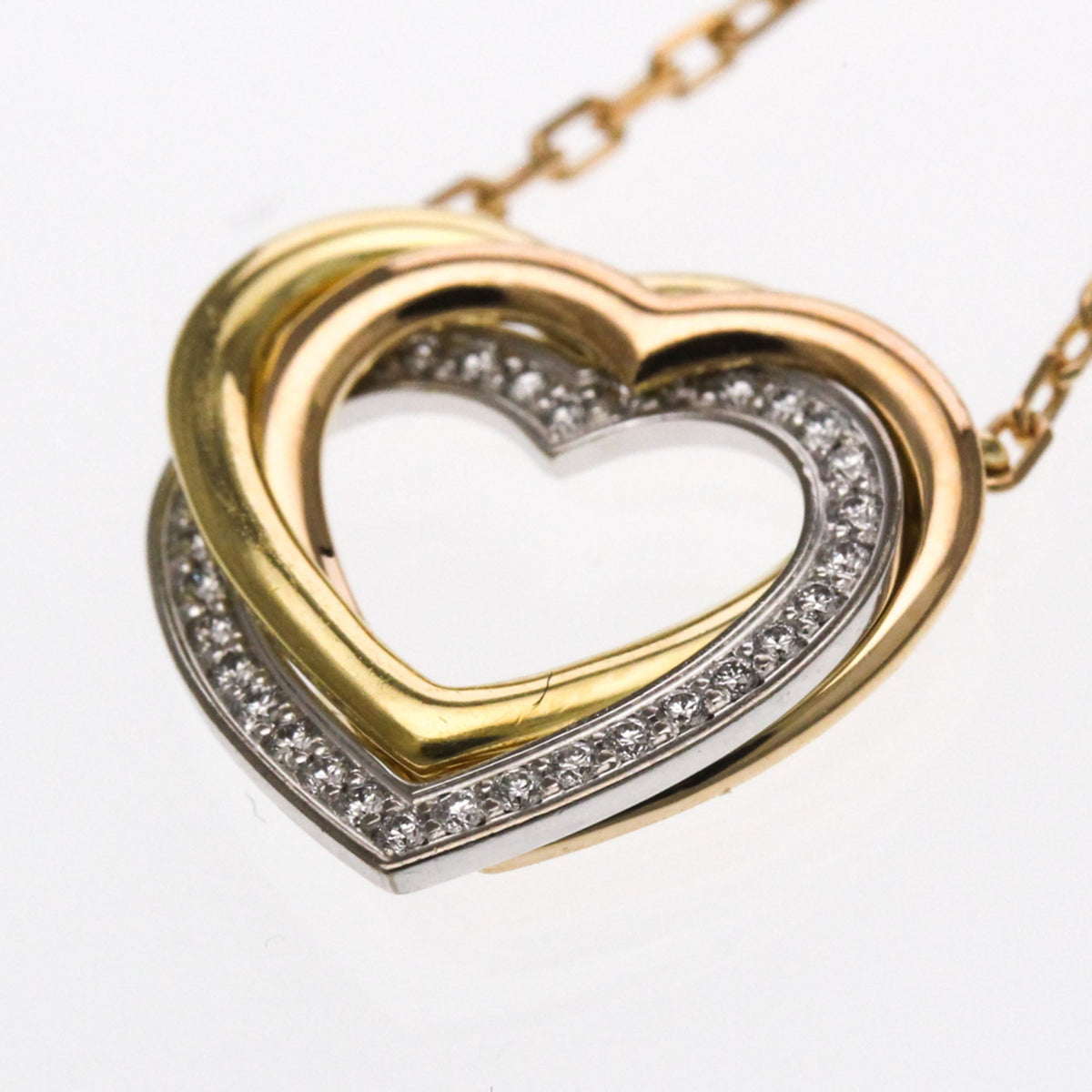PRE-OWNED Cartier Trinity · Tri-Gold · Pendant