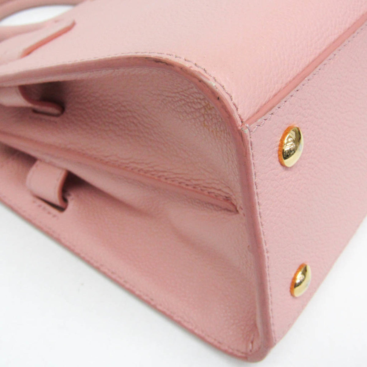 PRE-OWNED Burberry Title · Leather Shoulder Bag
