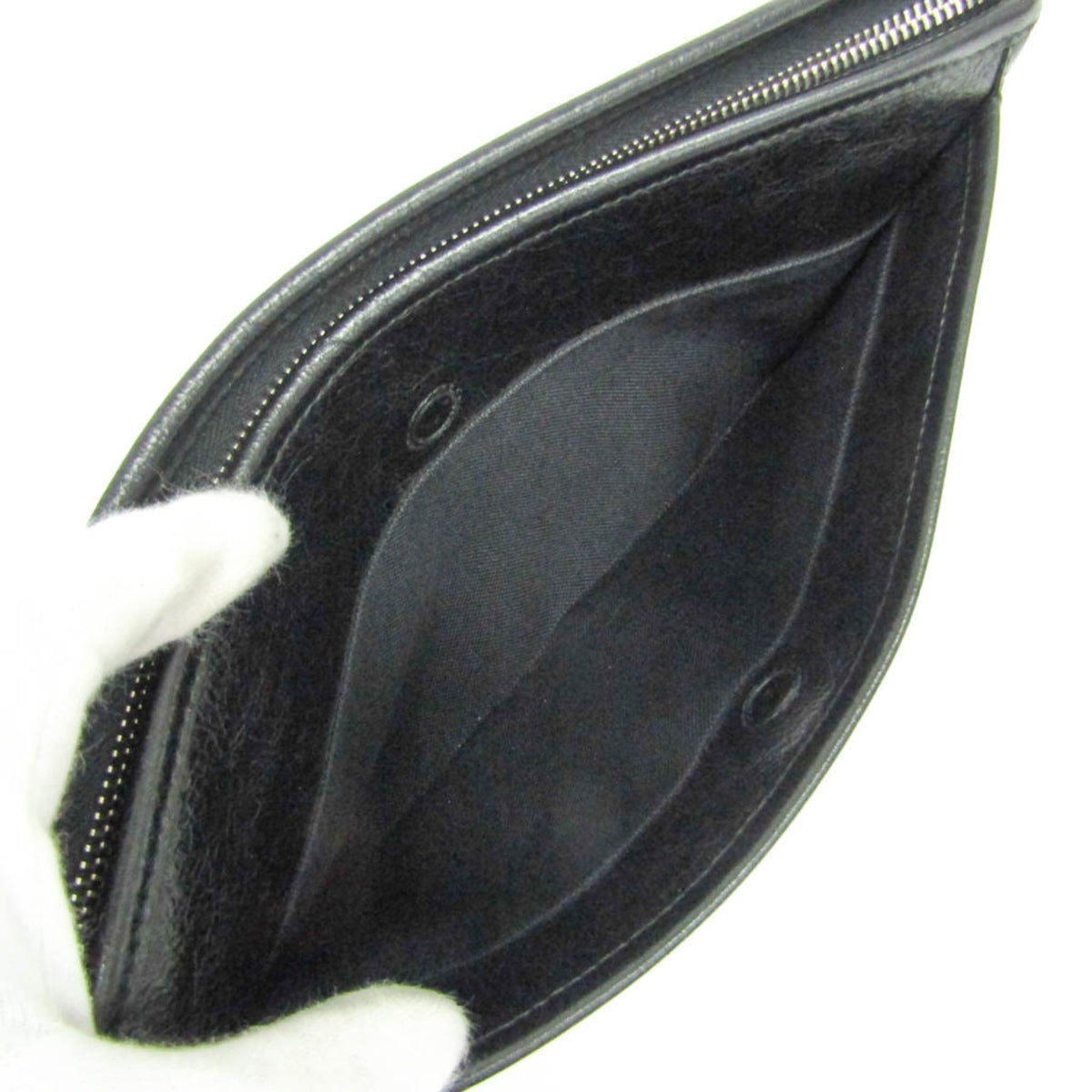 PRE-OWNED Gucci Interlocking · Leather Clutch