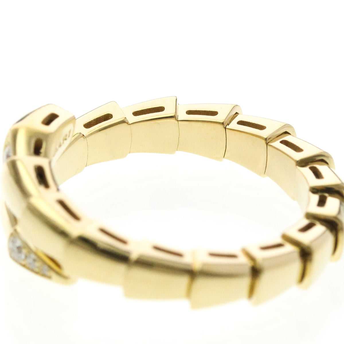PRE-OWNED Bvlgari Serpenti Viper · Diamond · 18K Yellow Gold