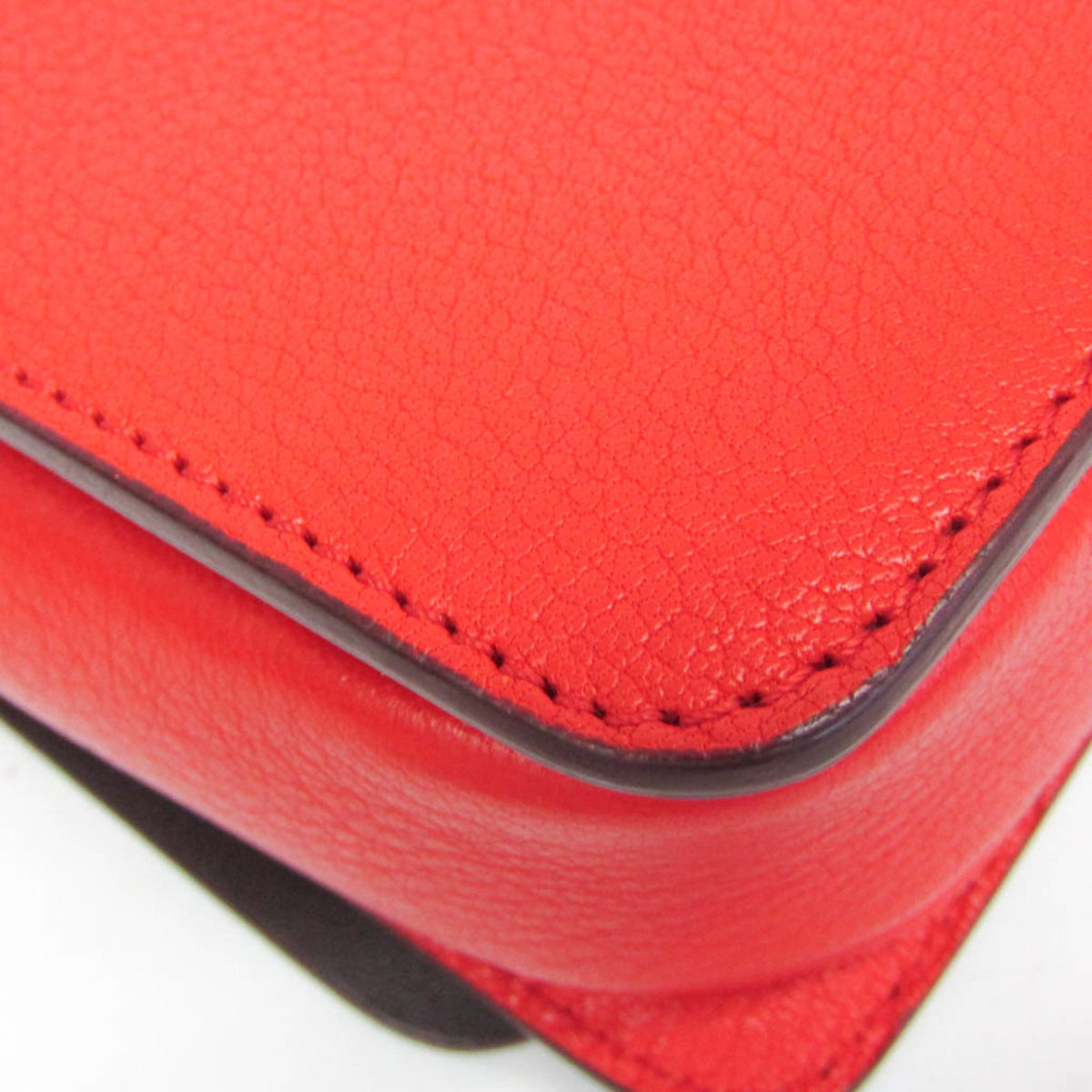 PRE-OWNED Burberry D-Ring · Leather Shoulder Bag