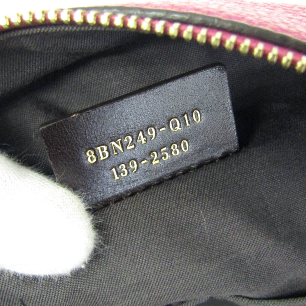 PRE-OWNED Fendi · Leather Handbag · Bordeaux