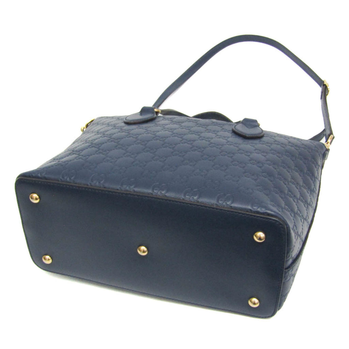 PRE-OWNED Gucci Guccissima · Calfskin · Gold Hardware