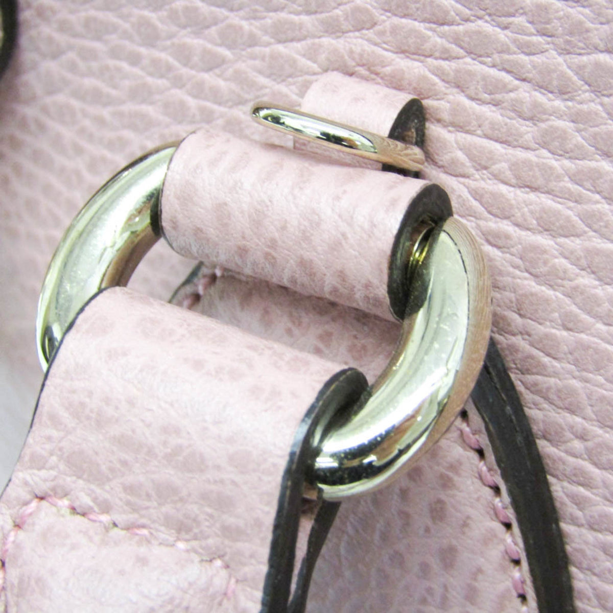 PRE-OWNED Gucci GG Charm · Leather Tote