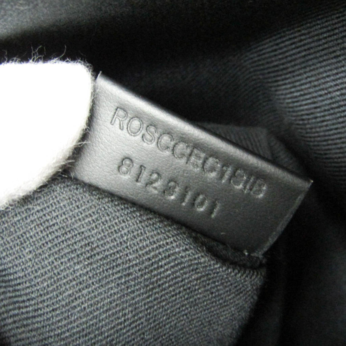 PRE-OWNED Burberry Enfild · Check Canvas & Leather