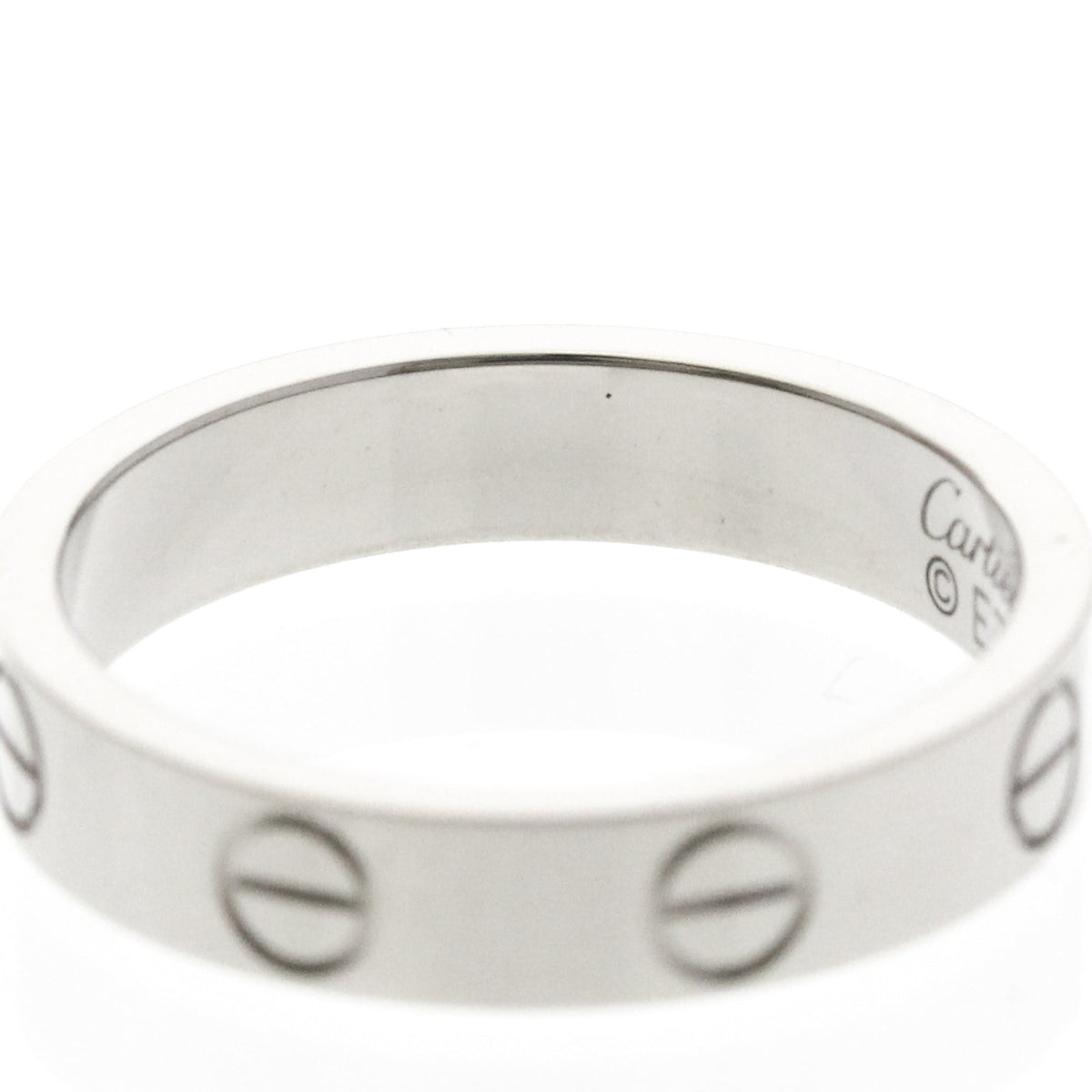 PRE-OWNED Cartier Mini Love · 18K White Gold