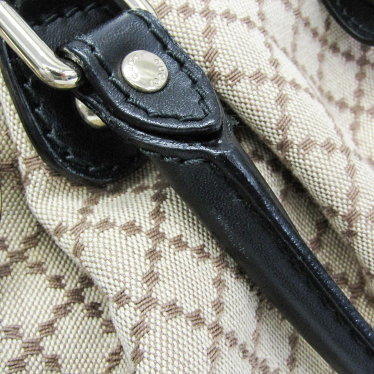 PRE-OWNED Gucci Sukey · Diamante Canvas