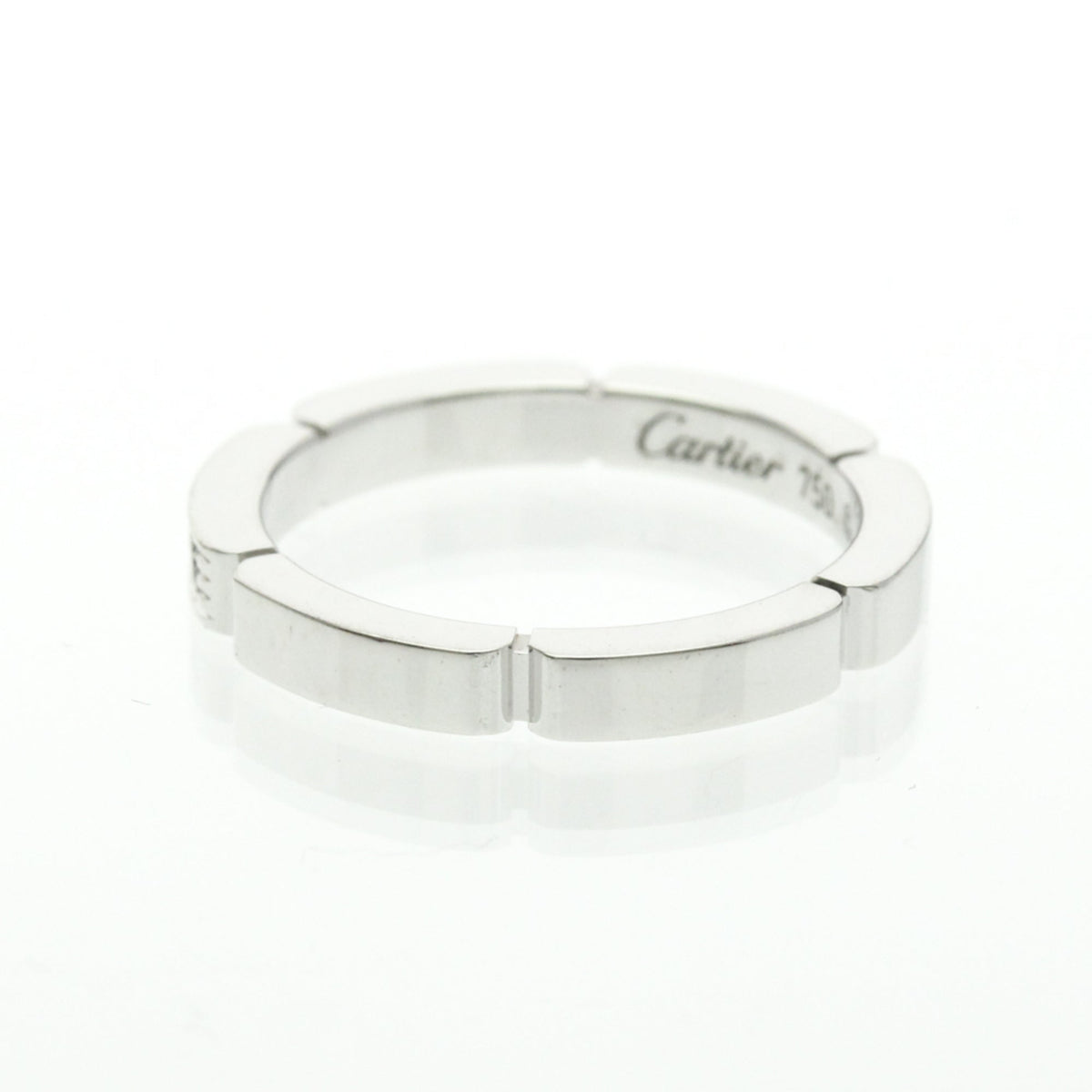 PRE-OWNED Cartier Maillon Panthère · 18K White Gold