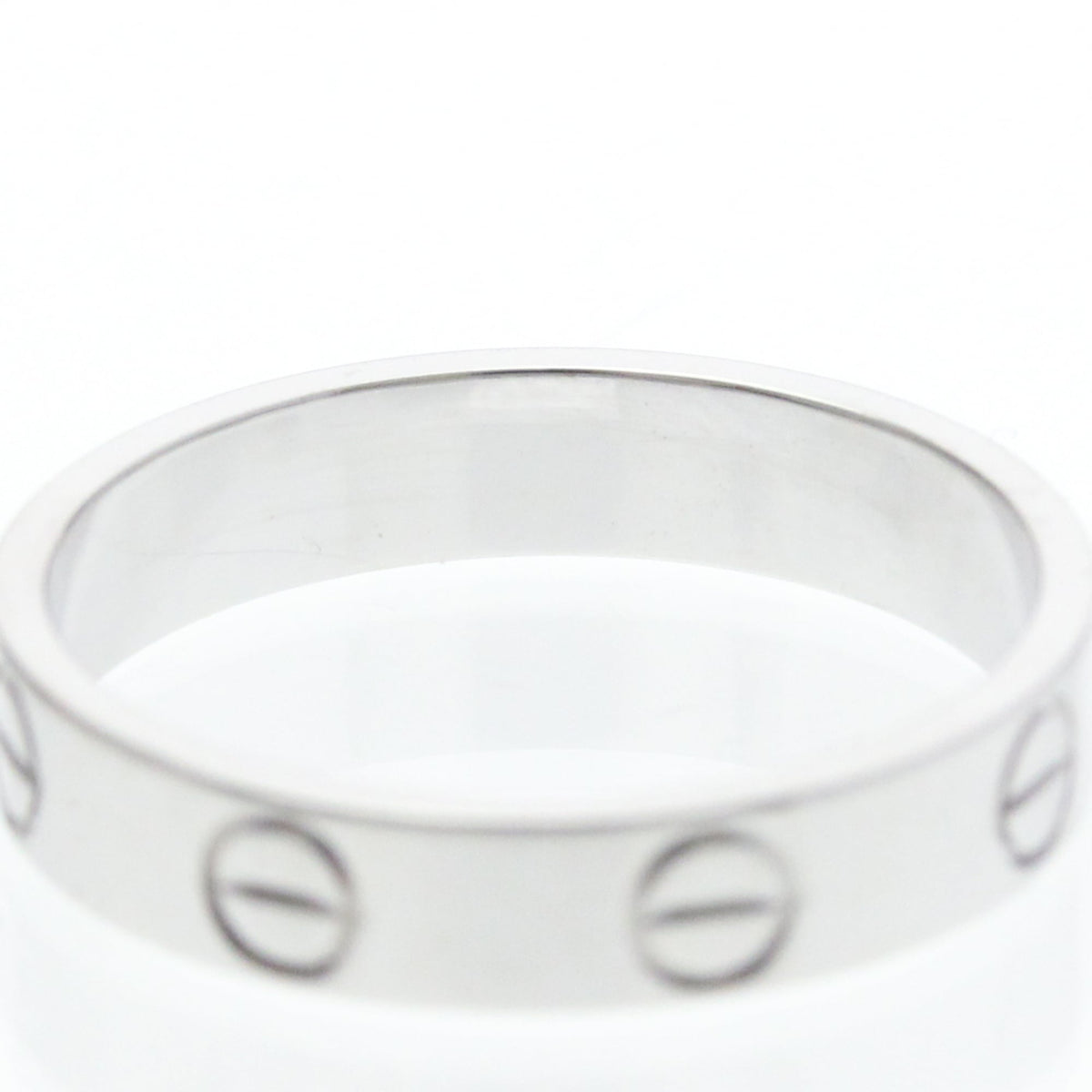 PRE-OWNED Cartier Mini Love · 18K White Gold