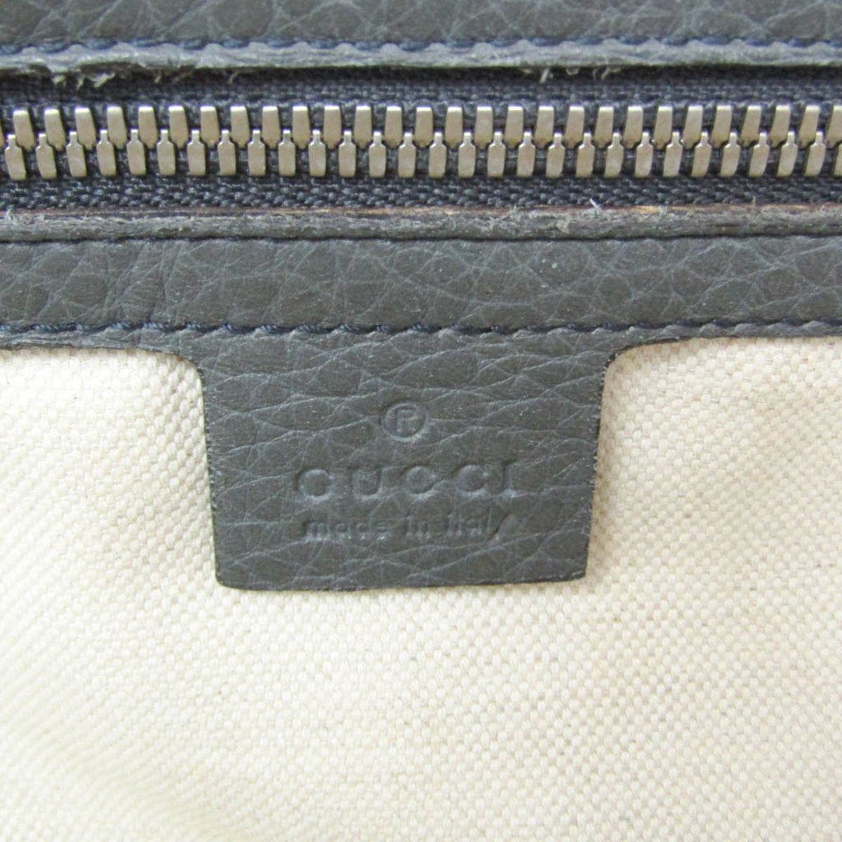 PRE-OWNED Gucci Interlocking G · Leather Briefcase