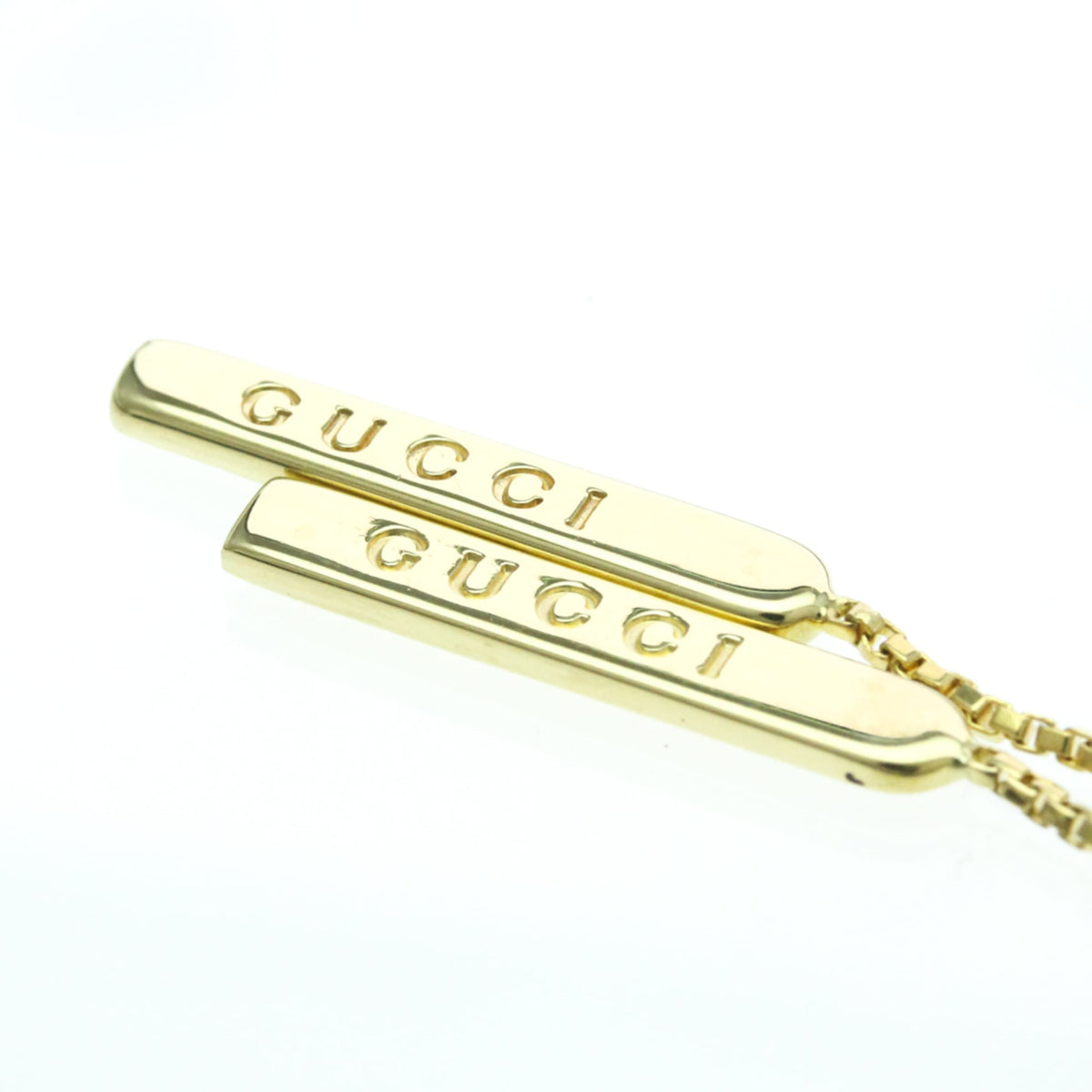 PRE-OWNED Gucci Lariat · 18K Yellow Gold