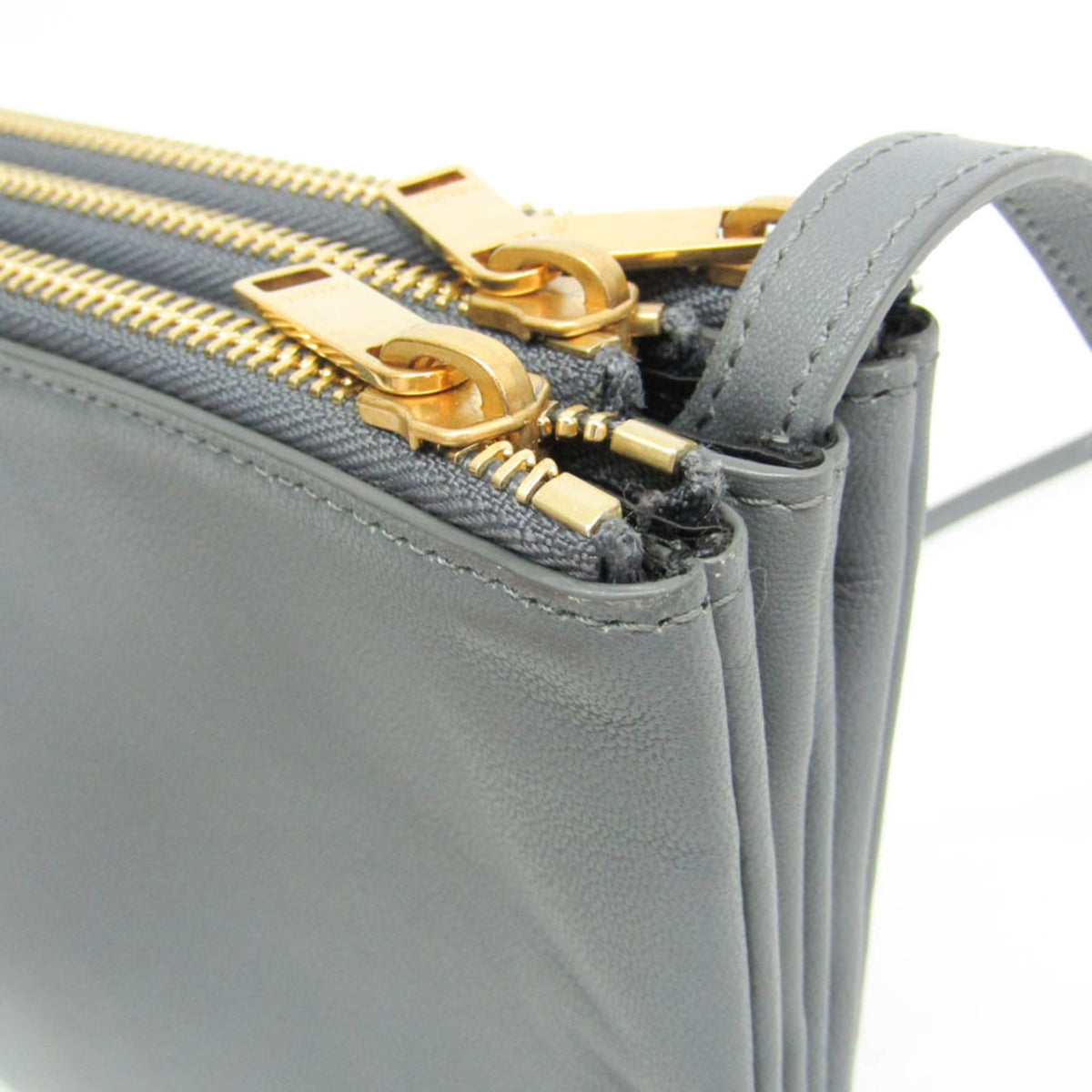 PRE-OWNED Celine Trio Large · Calfskin